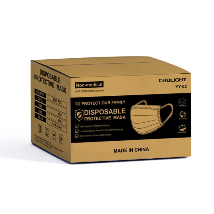 Disposable Non-Medical 3-ply Face Mask