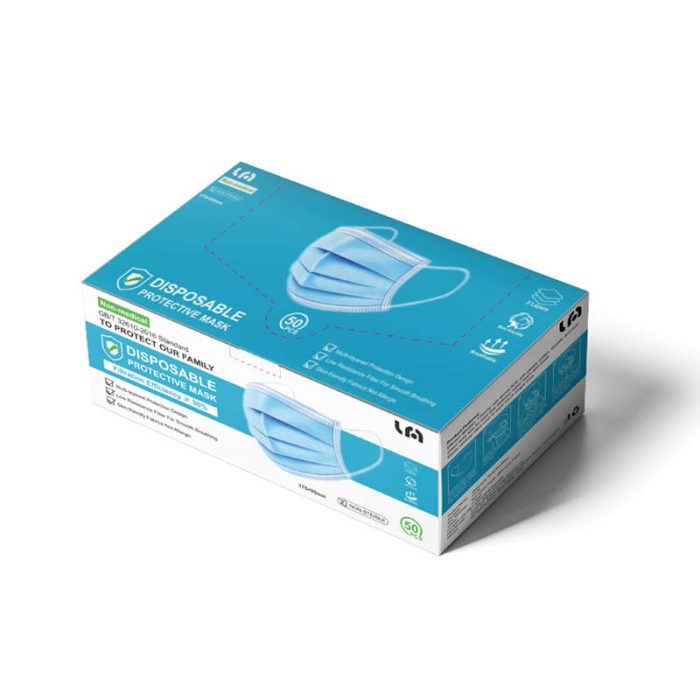 Disposable Non-Medical 3-ply Face Mask