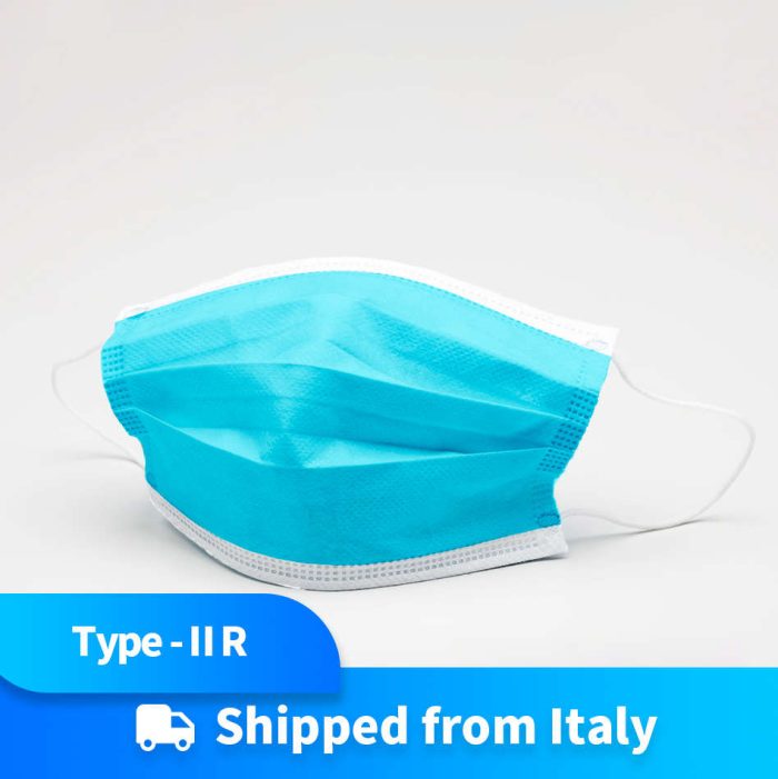 Disposable Surgical 3-ply Face Mask, LyncMed Medical Earloop Mask, Melt-blown Nonwoven Fabric in Middle.