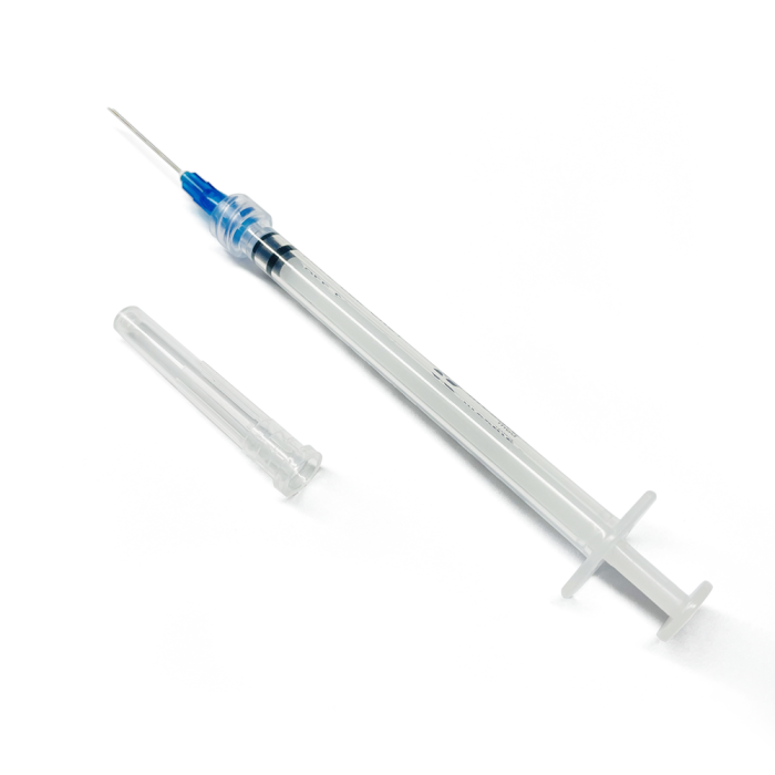 Syringe with needle