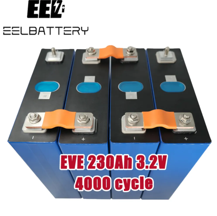314Ah MB31 Grade a 8000+ Cycles Lifepo4 Battery for 12V 24V 48V 51.2V Battery Cases